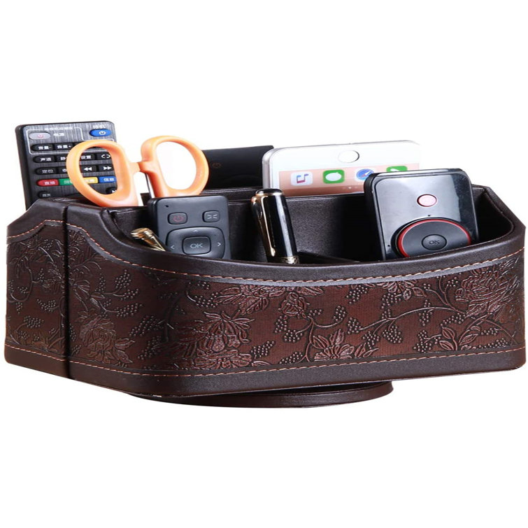 Canora Grey PU Leather Remote Control Holder Wayfair